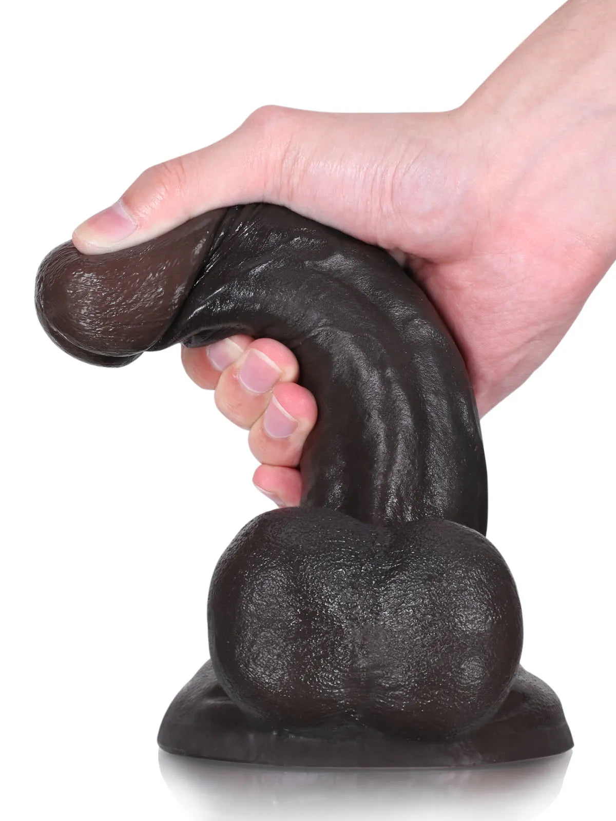 ジョン (John) 21cm ディルド 初心者|自然なカーブと滑らかな導入を叶える初めての一本