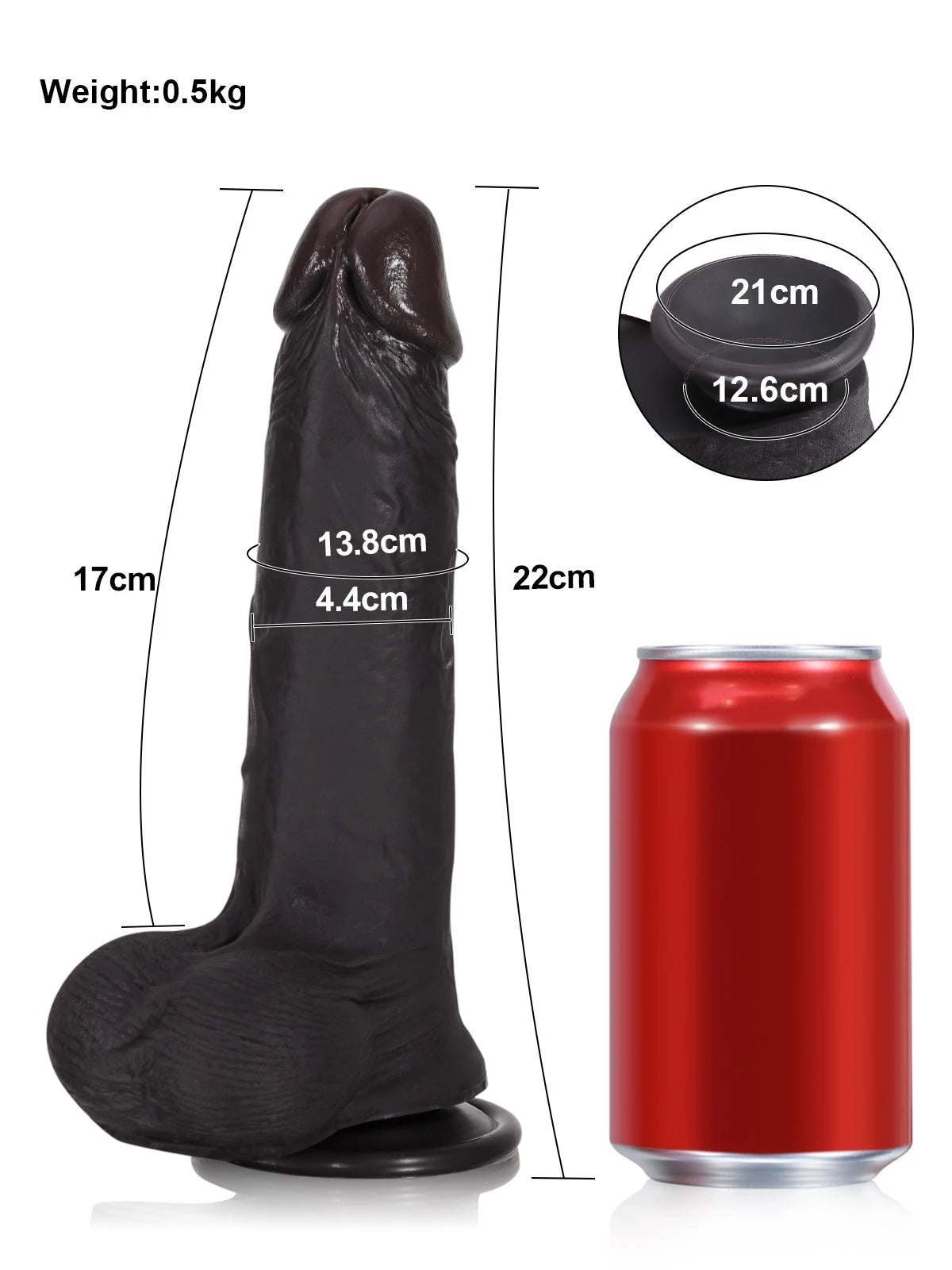 ビリー (Billy) 22cm 黒人ディルド|移動する皮膚と可動式睾丸が放つ驚異のリアリズム