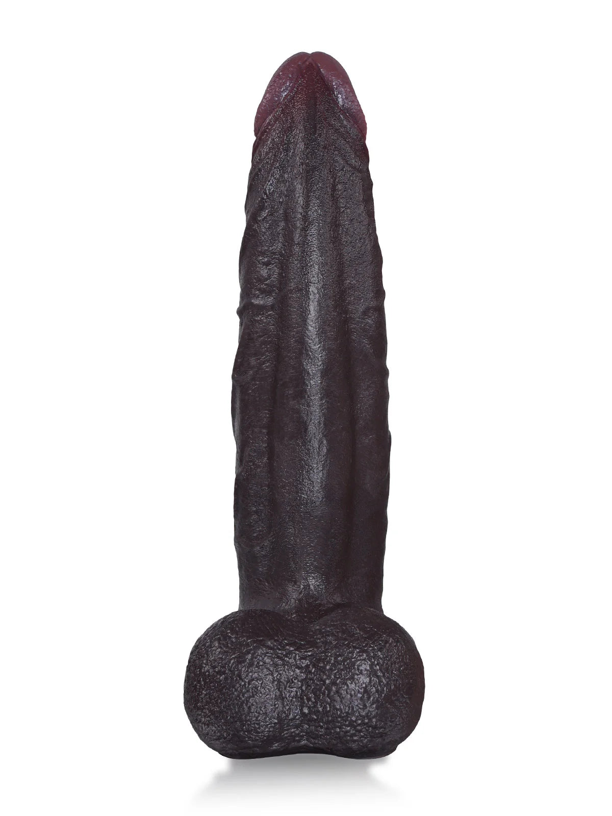 ハンター 23.6cm Gスポットディルド 黒 カーブ形状としなやかなコア