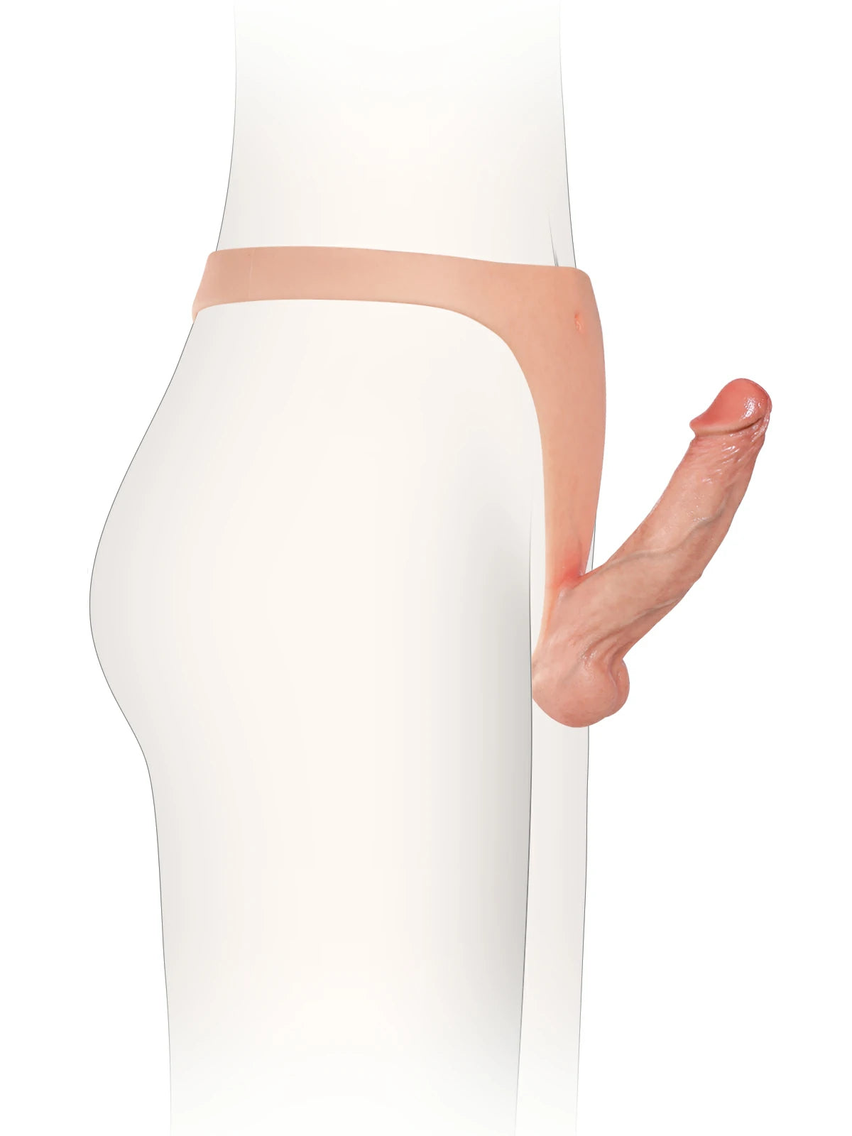 ニック (Nick) ストラップオン｜16cm 軽量スリムベルト・本格的な芯の硬さ